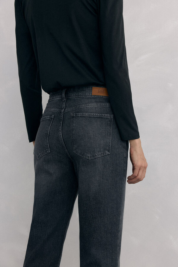 Pedro del Hierro Jeans straight basic Cizento