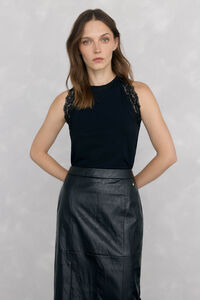 Pedro del Hierro Strappy top with lace