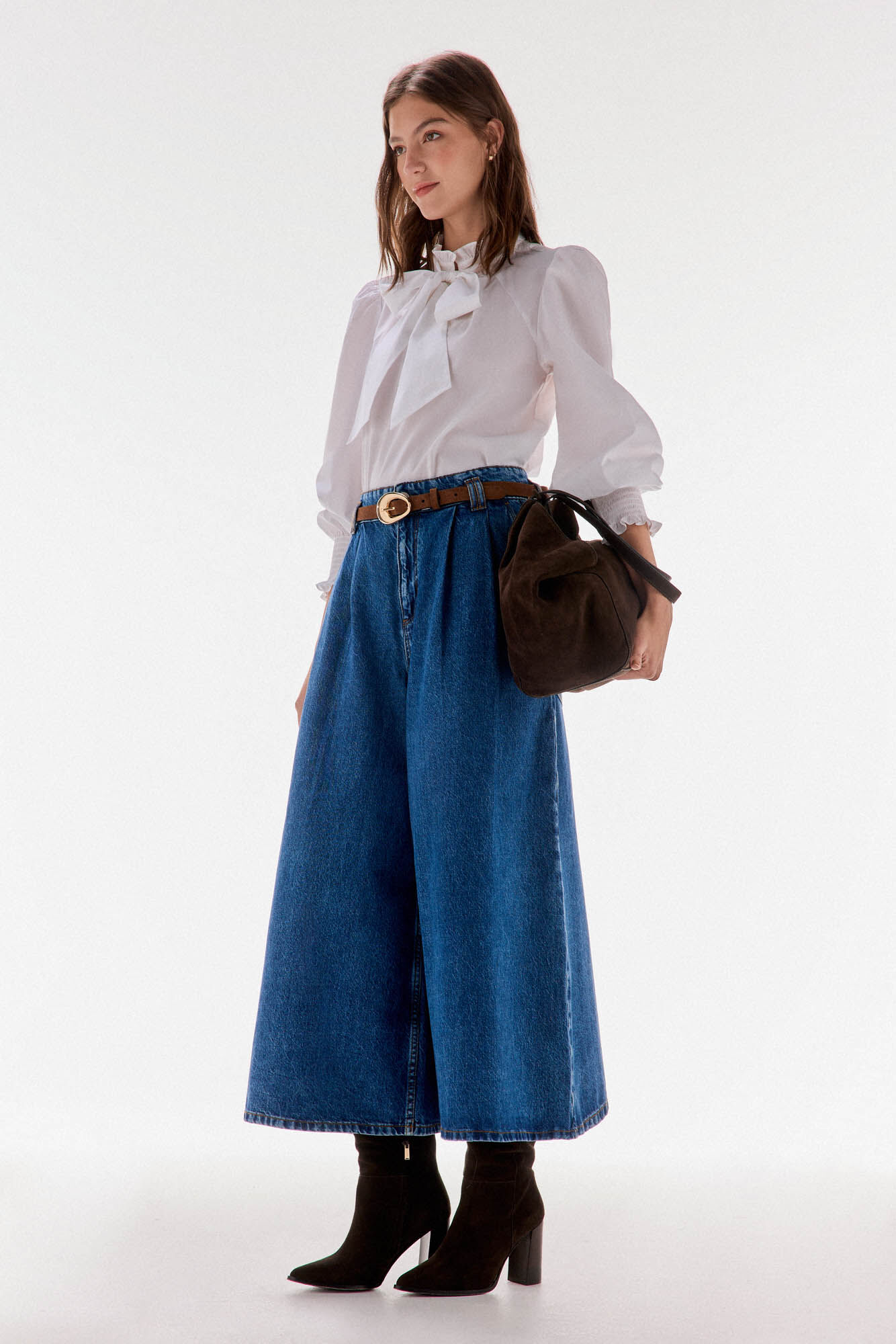 TFP by Tamara Falc&oacute; Super wide-leg jeans