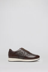 Pedro del Hierro Icon rubber sole trainer  Brown