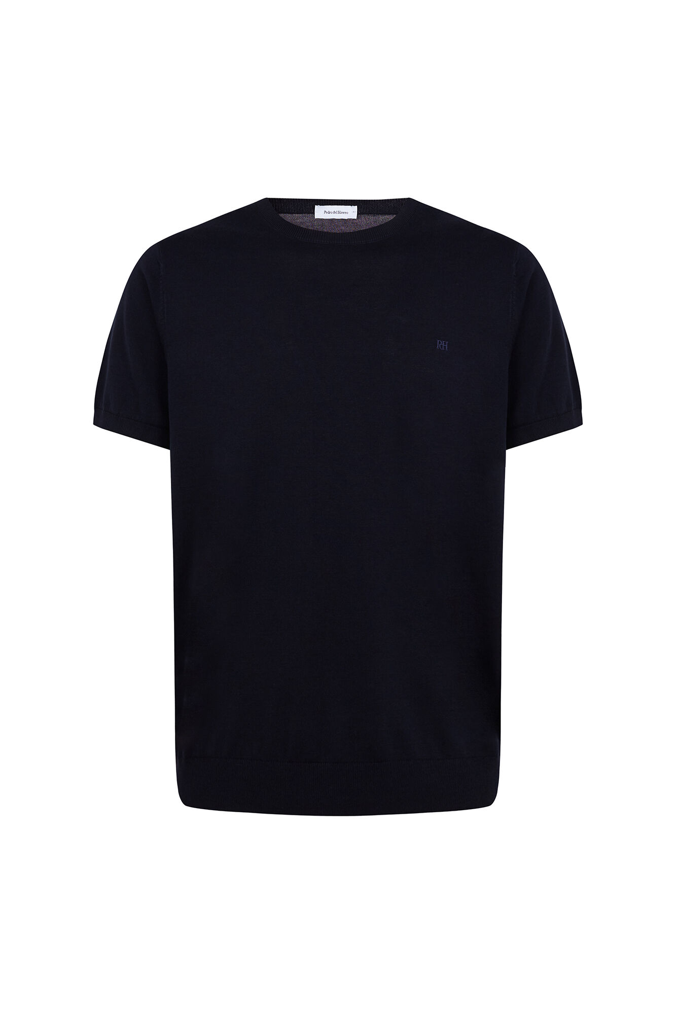Pedro del Hierro Premium short sleeve cotton jersey T-shirt