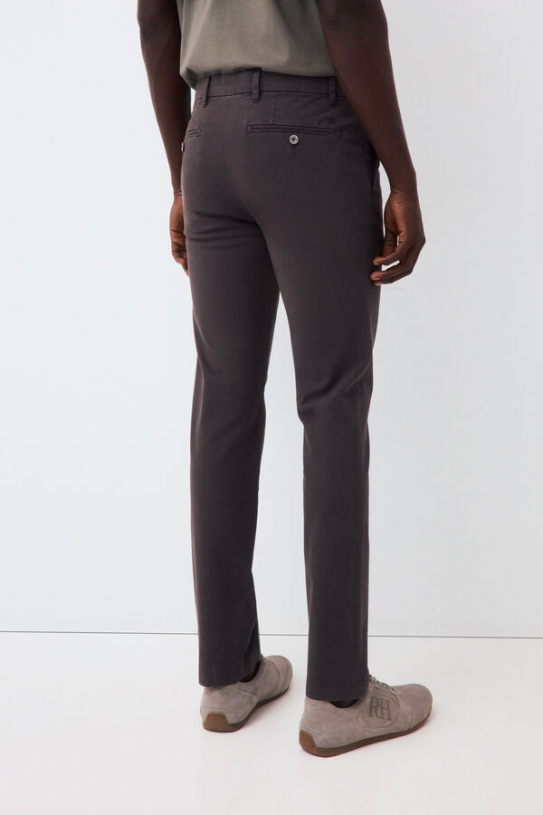 Pedro del Hierro Premium slim chinos Grey