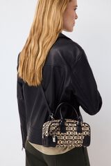 Pedro del Hierro Bolso bowling logo Beige