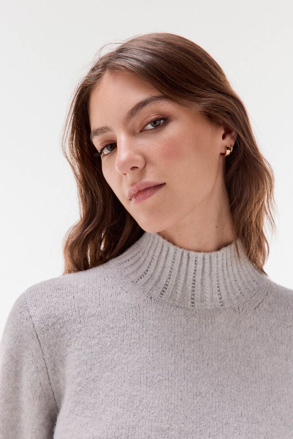 TFP by Tamara Falcó Cropped Perkins jersey Grey