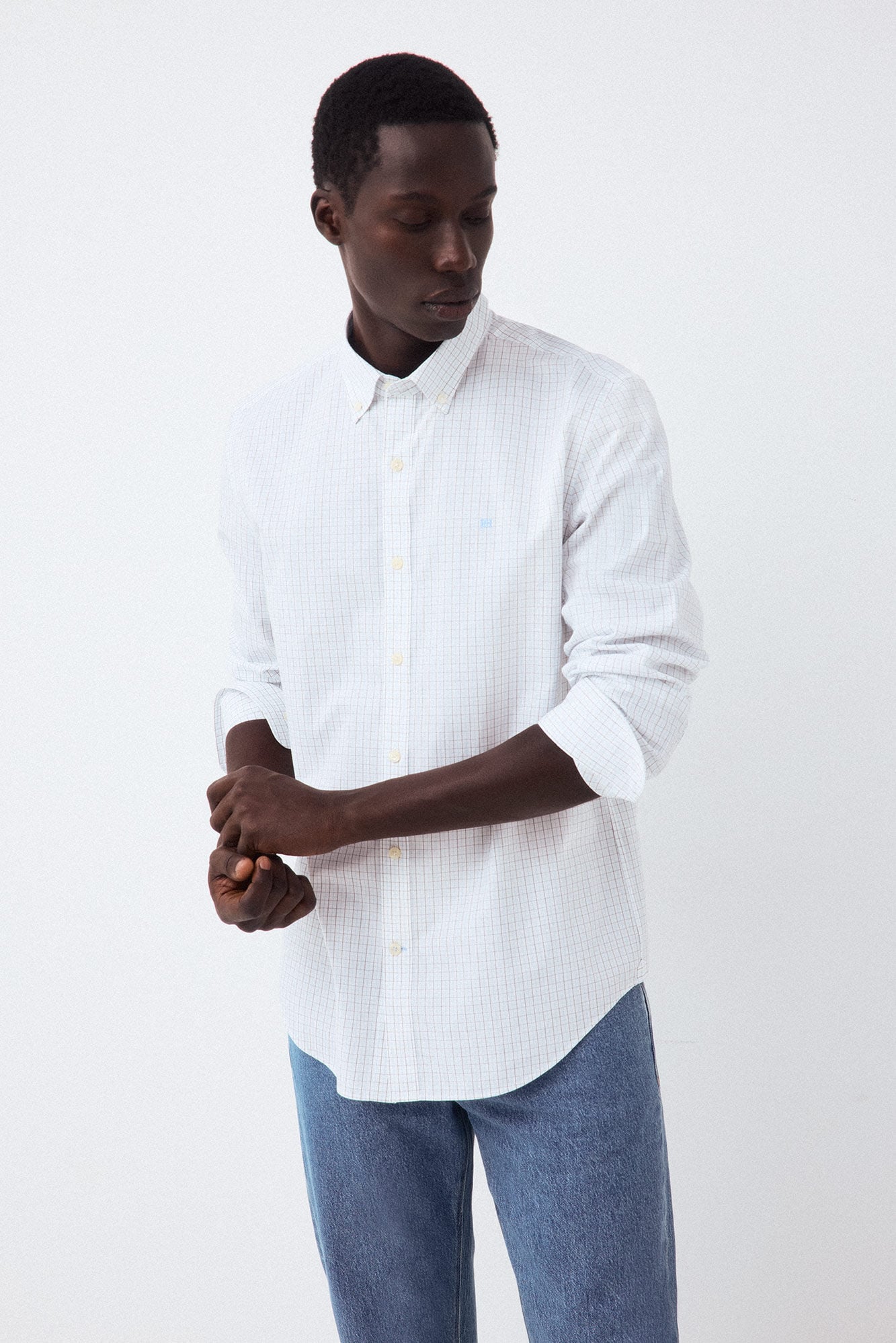 Pedro del Hierro Plaid shirt