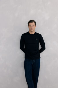 Pedro del Hierro Long-sleeved basic T-shirt