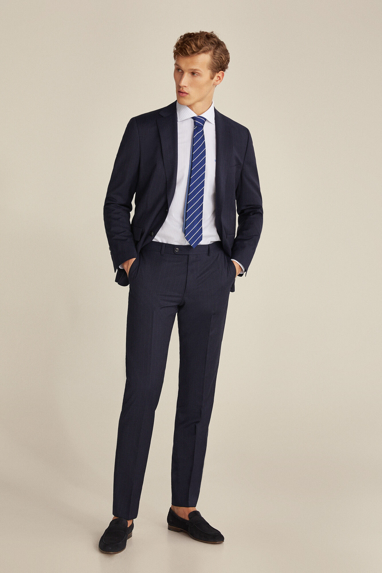 pantalon tailored fit