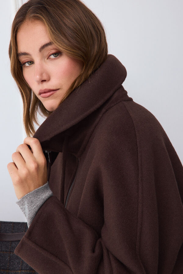 TFP by Tamara Falc&oacute; Double-faced coat Brown