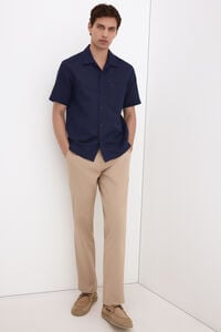 Pedro del Hierro Linen cotton short sleeve shirt