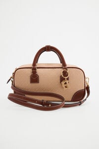 Pedro del Hierro Bolso bowling jacquard logo