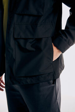 Pedro del Hierro Jacket with four pockets Black