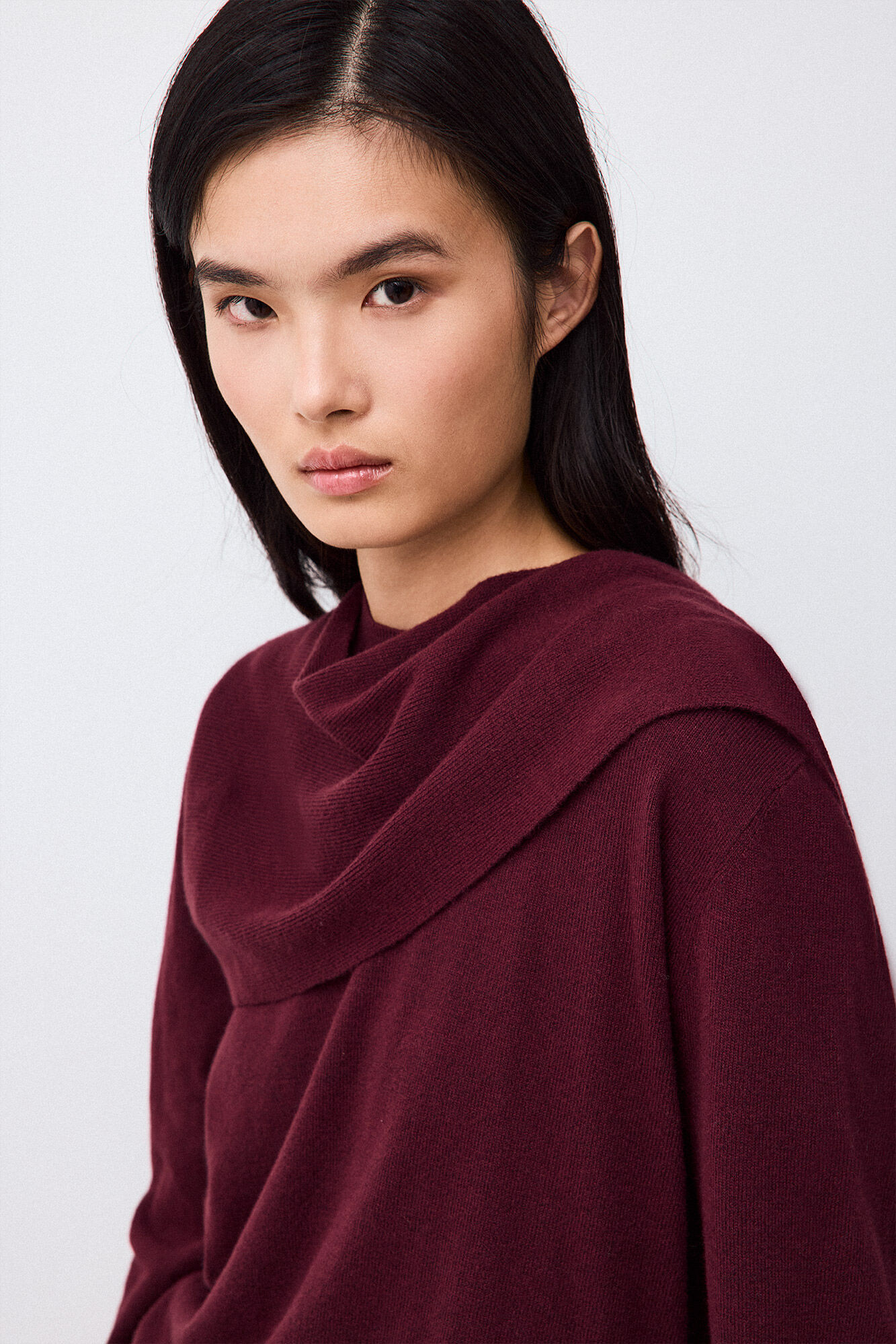 Pedro del Hierro Jersey con bufanda