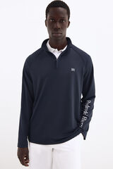 Pedro del Hierro Technical golf sweatshirt Blue