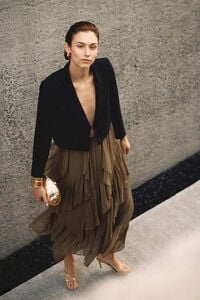 Pedro del Hierro Black crop blazer