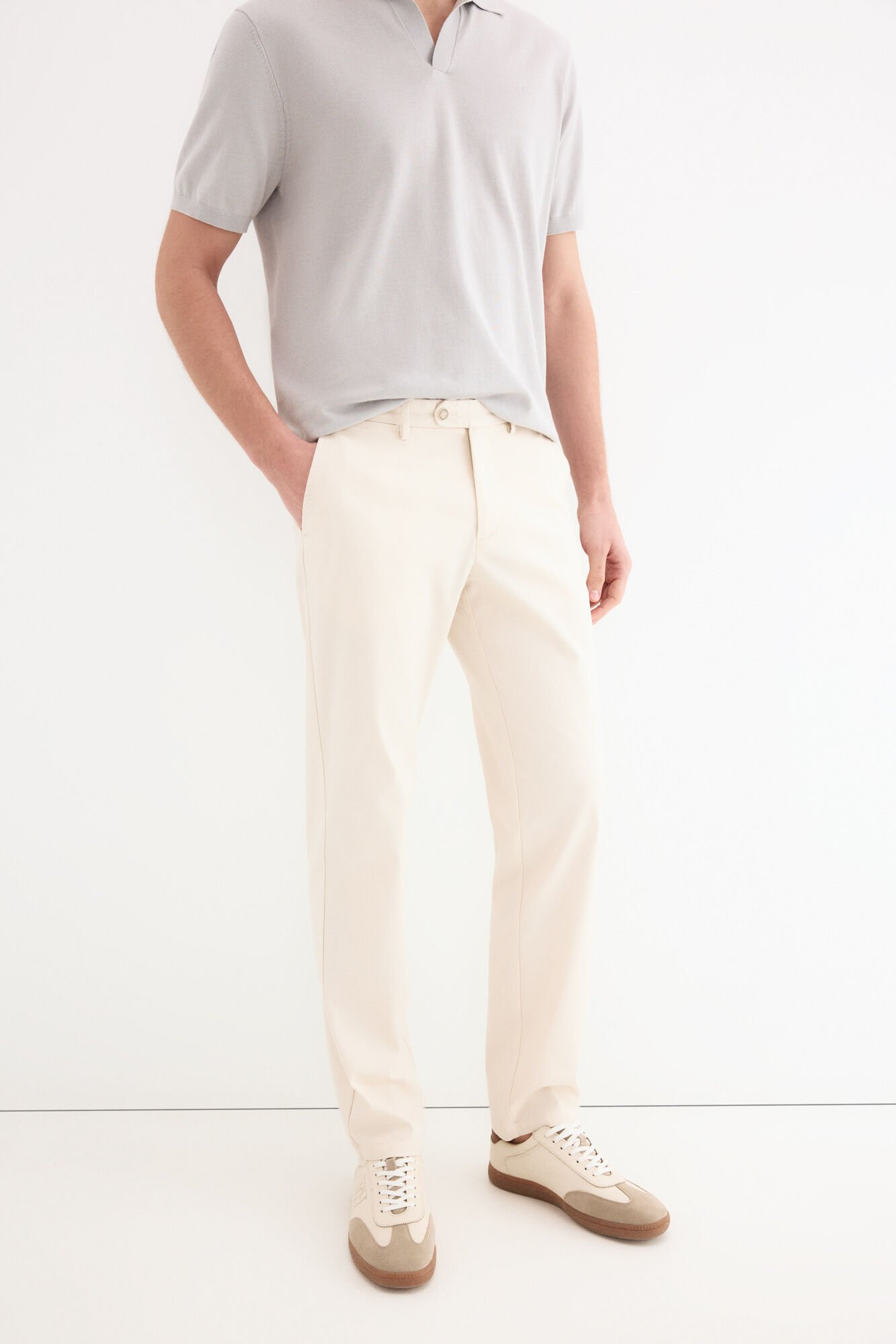 Pedro del Hierro Cal&ccedil;a regular estrutura dobby