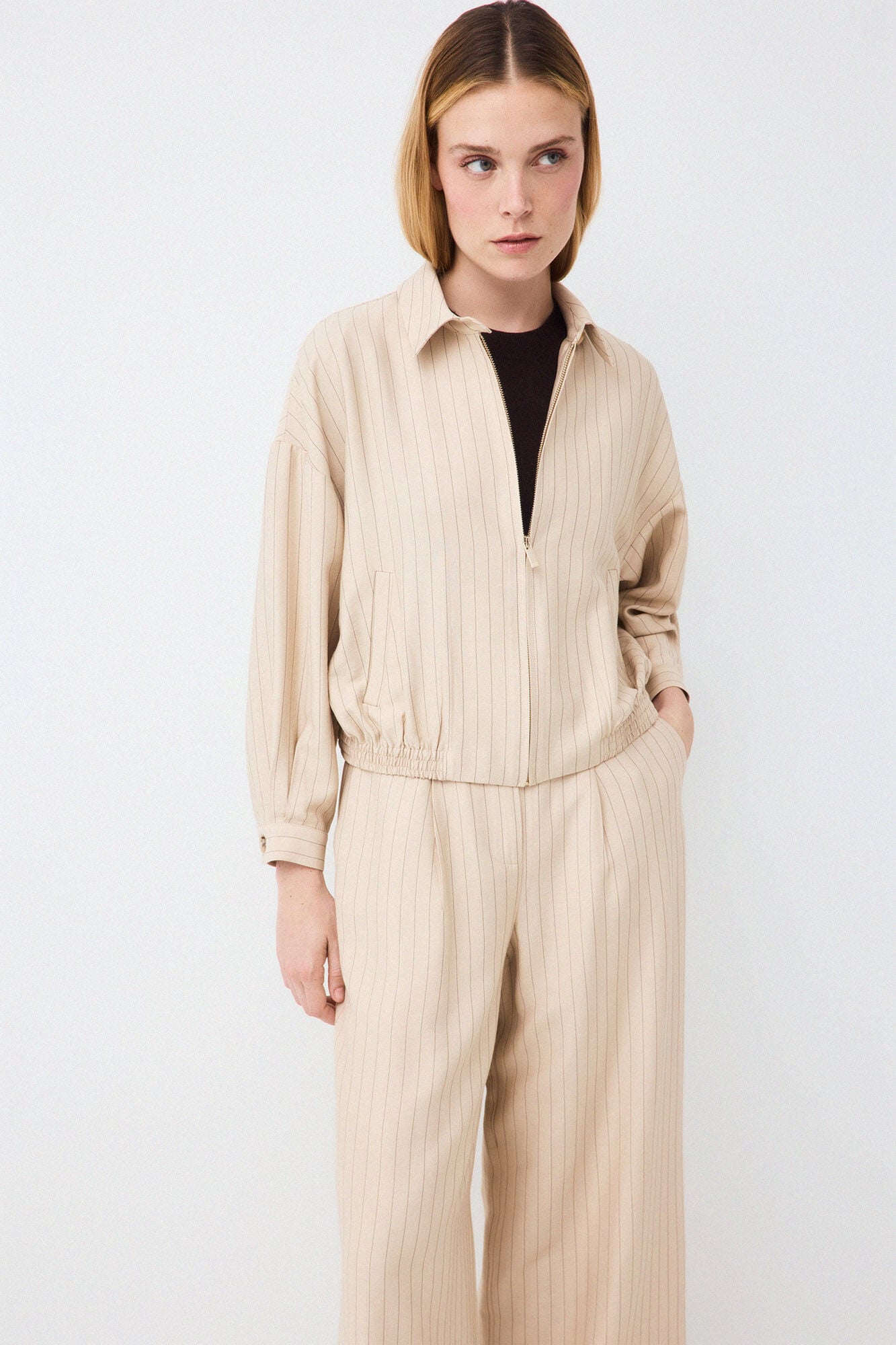 Pedro del Hierro Striped bomber