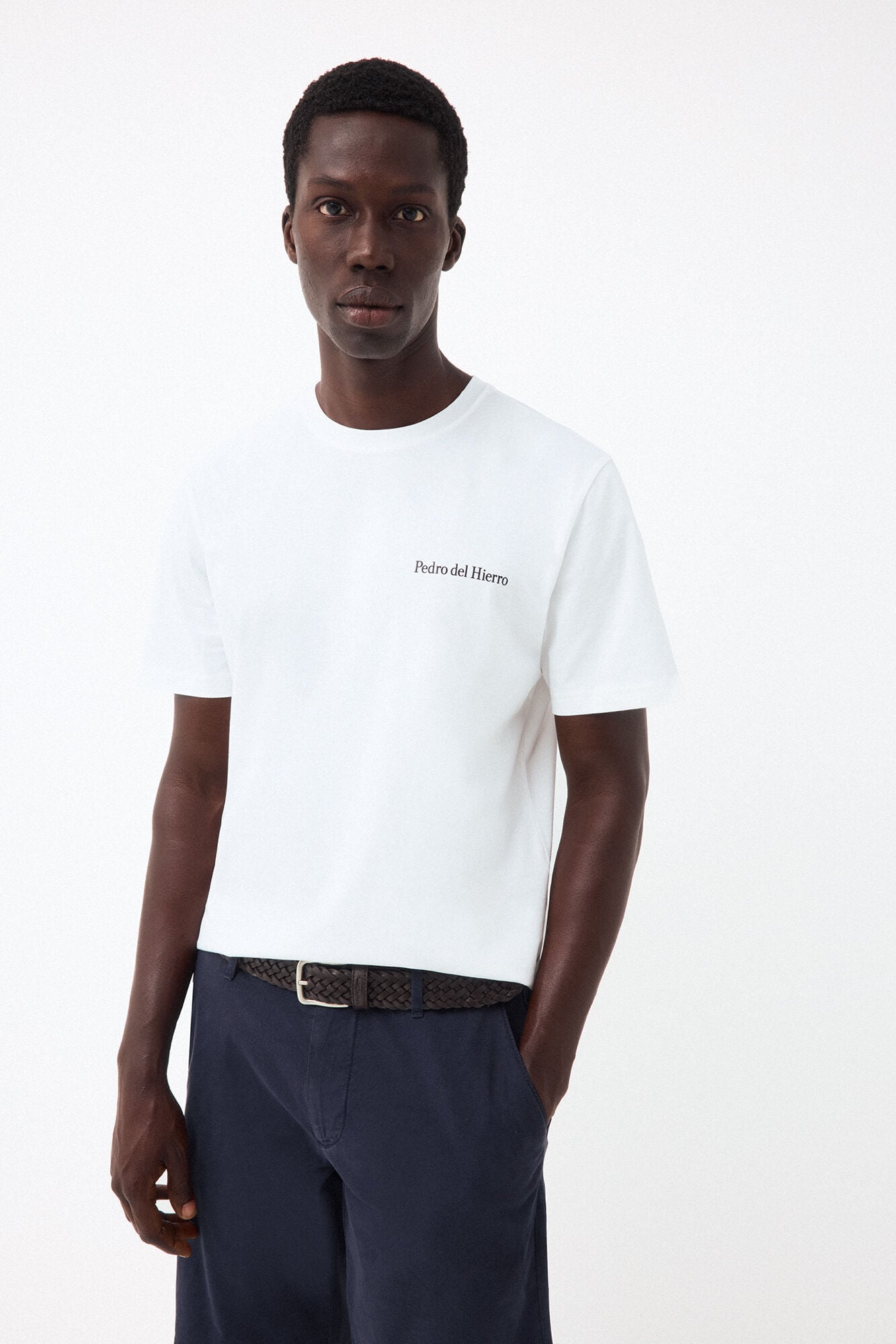 Pedro del Hierro Small logo T-shirt