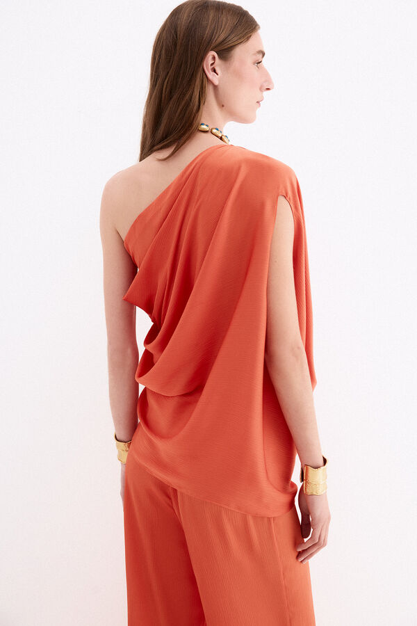 Pedro del Hierro Asymmetric runway top Orange