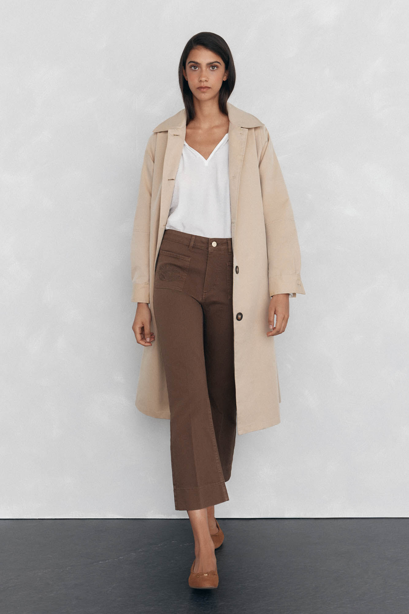 Pedro del Hierro Cropped flare jeans