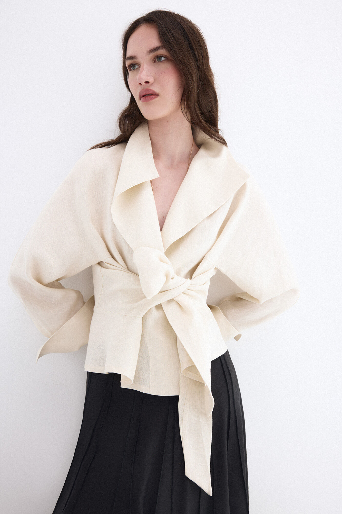 Pedro del Hierro Tie-front blazer