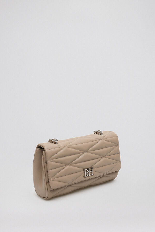 Pedro del Hierro Quilted leather bag Brown