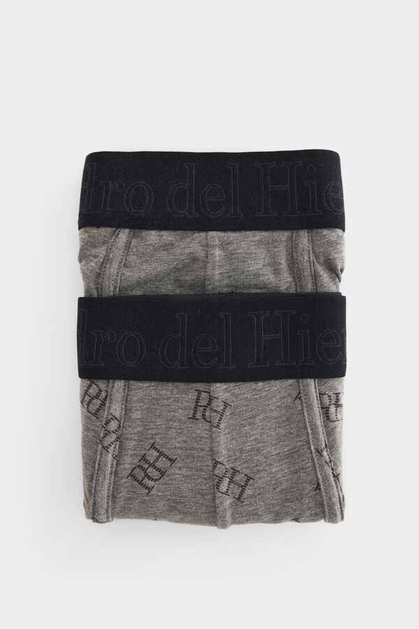 Pedro del Hierro 2-pack jersey-knit boxers Grey
