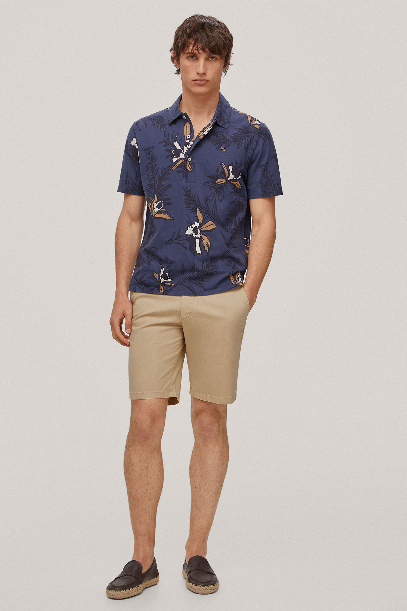 Polo estampado