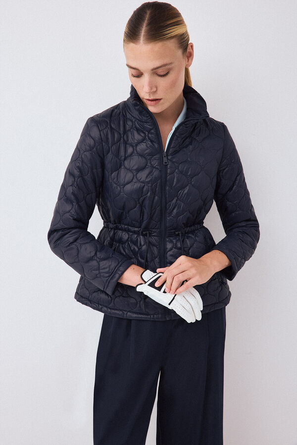 Pedro del Hierro Lightweight puffer jacket Blue
