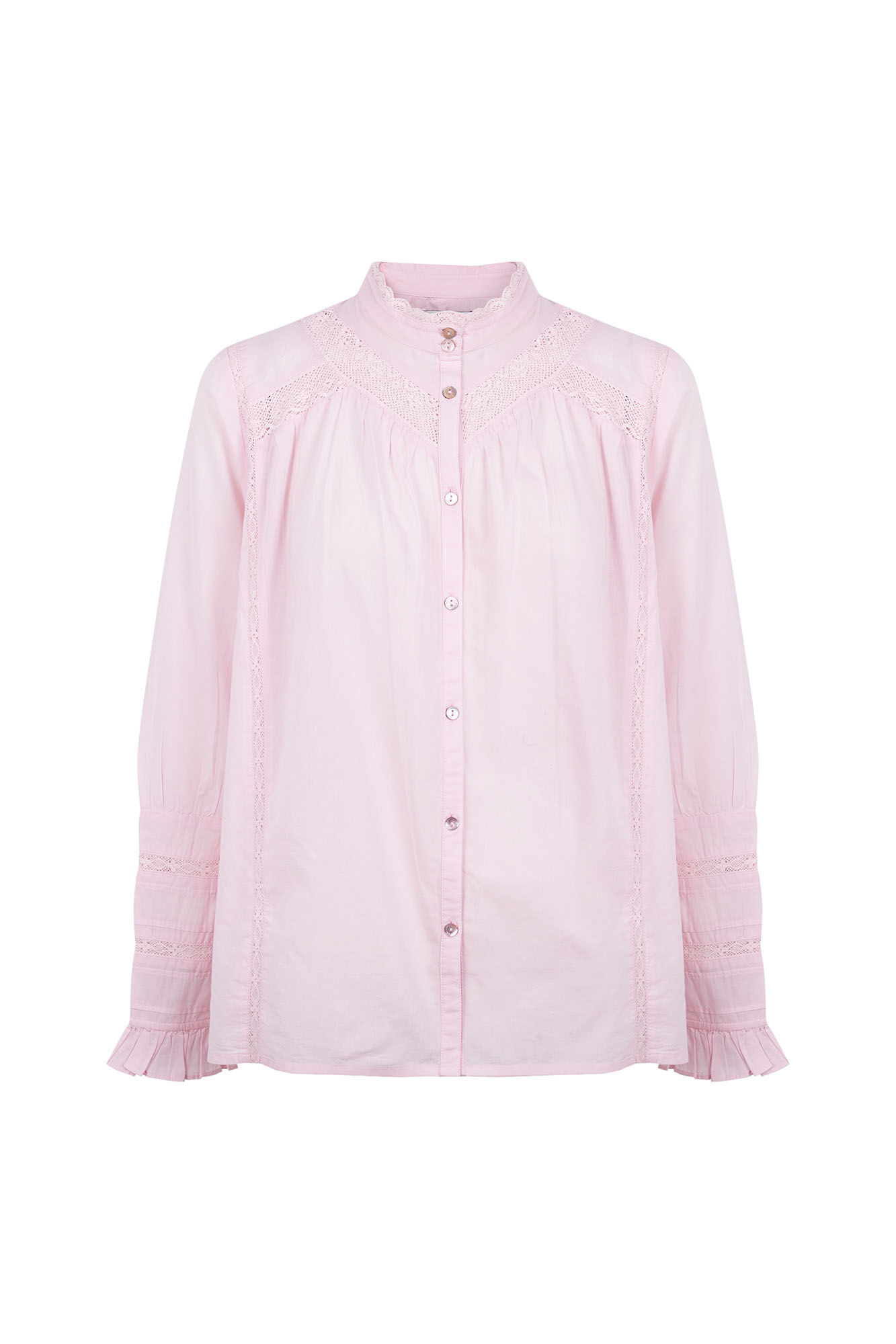 Plain romantic blouse | Women's blouses | Cortefiel