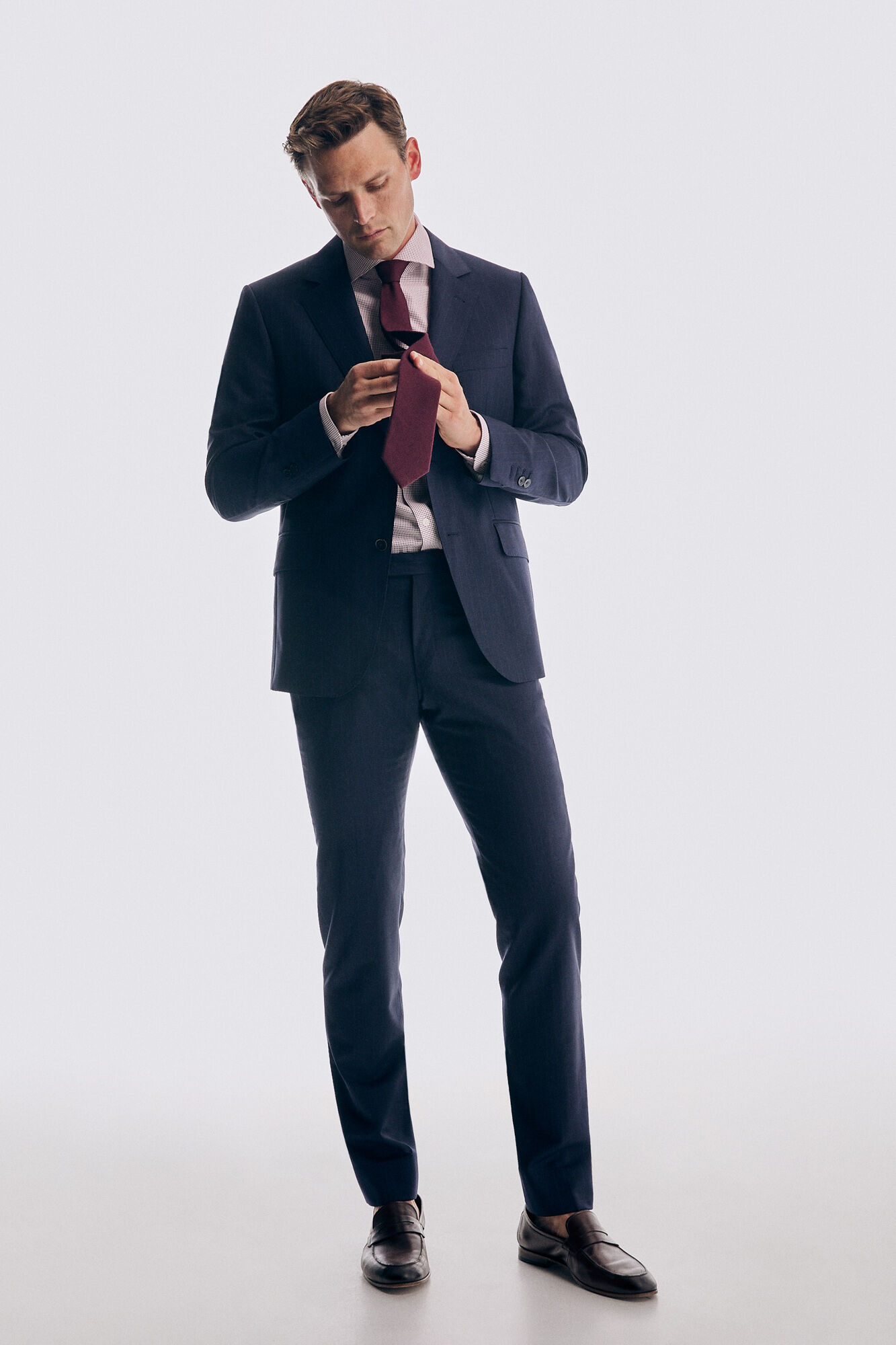 Pantalon rayas tailored fit Trajes de hombre Cortefiel