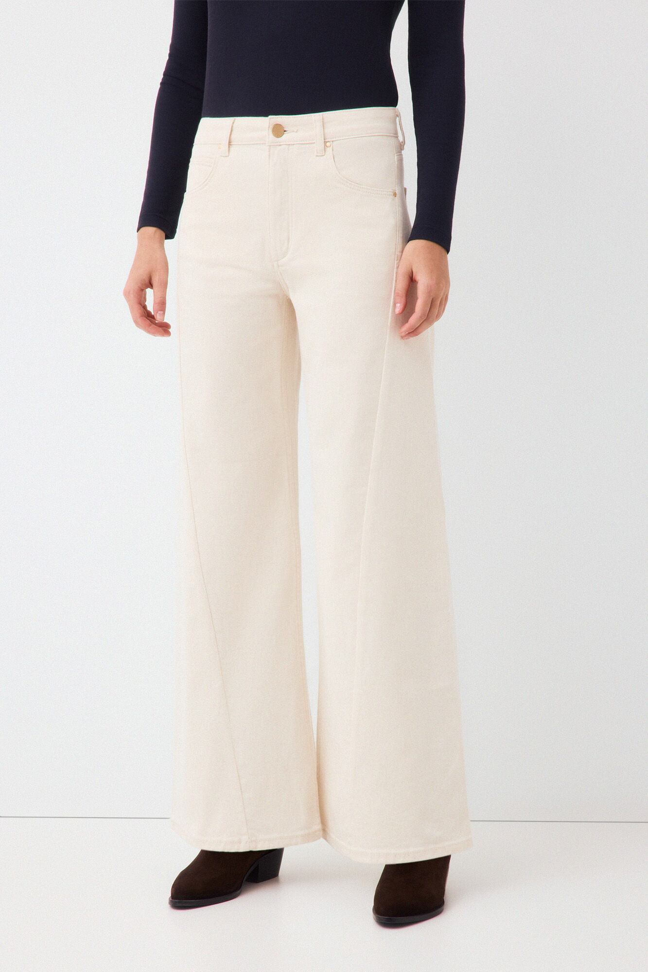 Pedro del Hierro Jeans wide leg arch