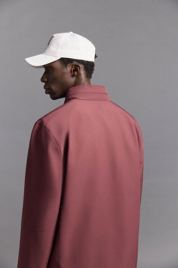 Pedro del Hierro Chaqueta lisa golf Burdeos