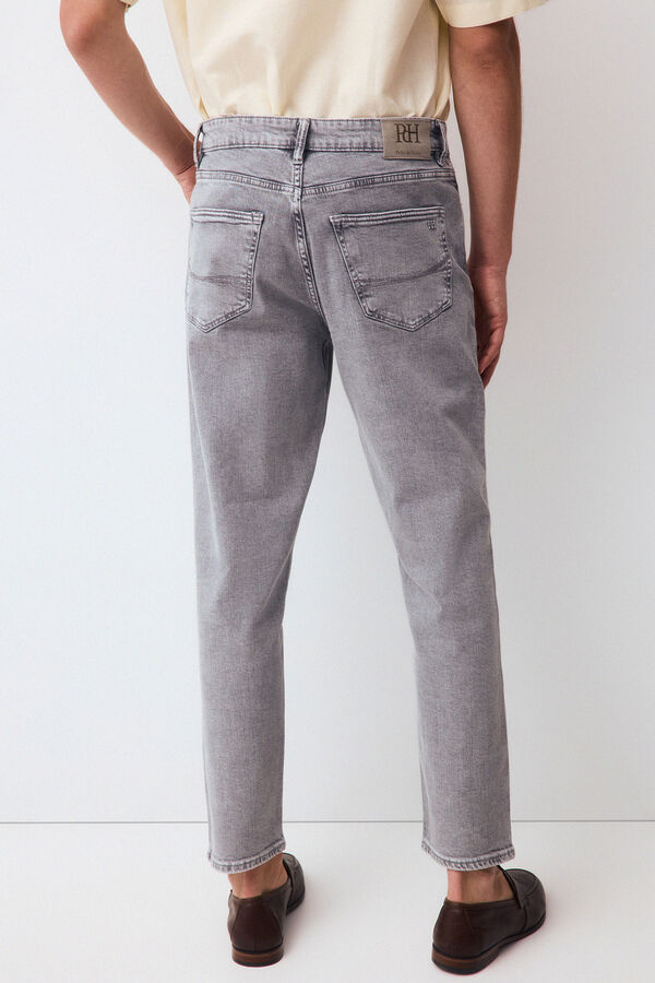 Pedro del Hierro Tapered fit jeans Grey