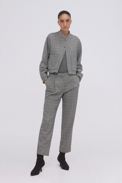 Pedro del Hierro Checkered suit pants 