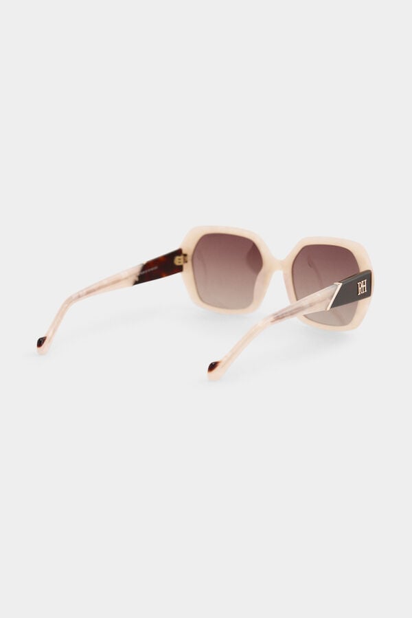Pedro del Hierro Maxi sunglasses Beige