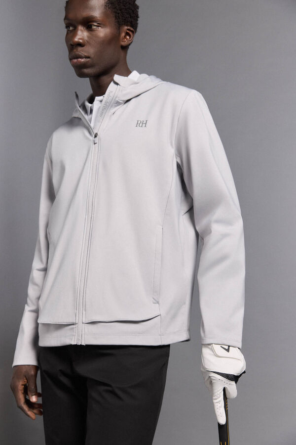Pedro del Hierro Plain golf sweatshirt Grey