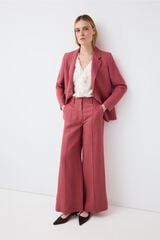 Pedro del Hierro Wide leg trousers Pink
