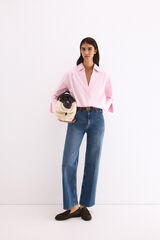 Pedro del Hierro Loose plain shirt Pink