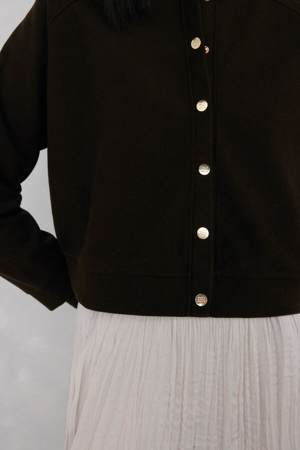 Pedro del Hierro Long-sleeved jacket Brown