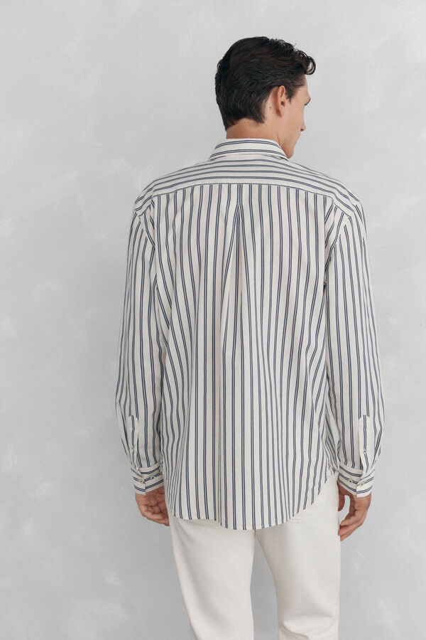Pedro del Hierro Striped shirt   Beige