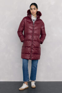 Pedro del Hierro Parka comprida capuz