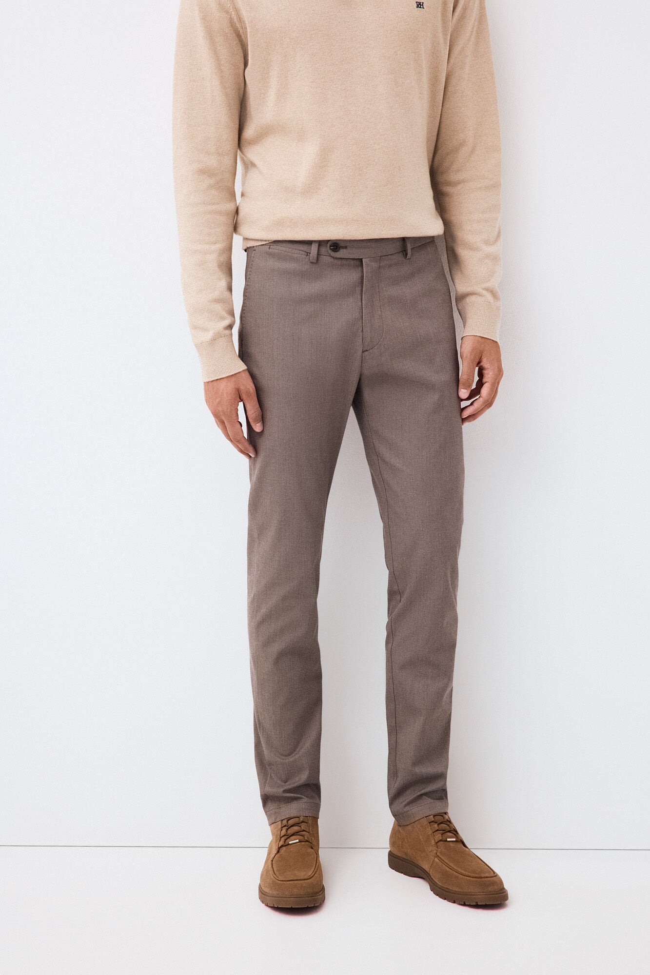 Pedro del Hierro Oversized slim chinos