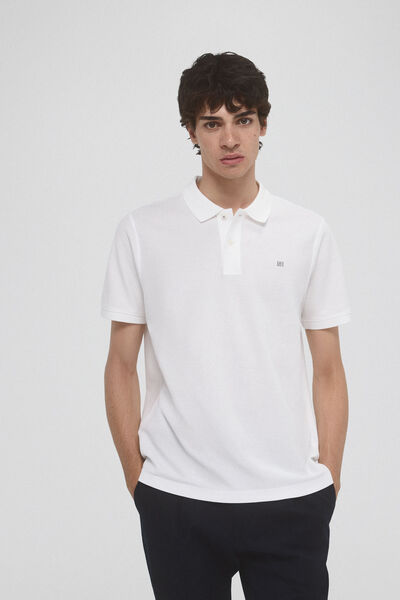 Pedro del Hierro Polo básico  Branco