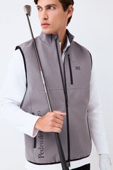 Pedro del Hierro Colete t&eacute;cnico Golf Cizento