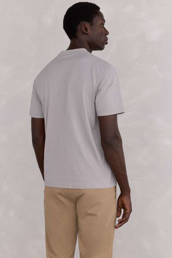 Pedro del Hierro T-shirt logo Grey