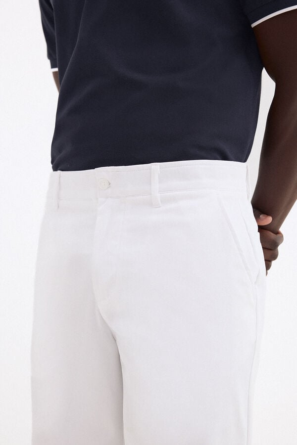 Pedro del Hierro Golf Bermuda shorts White