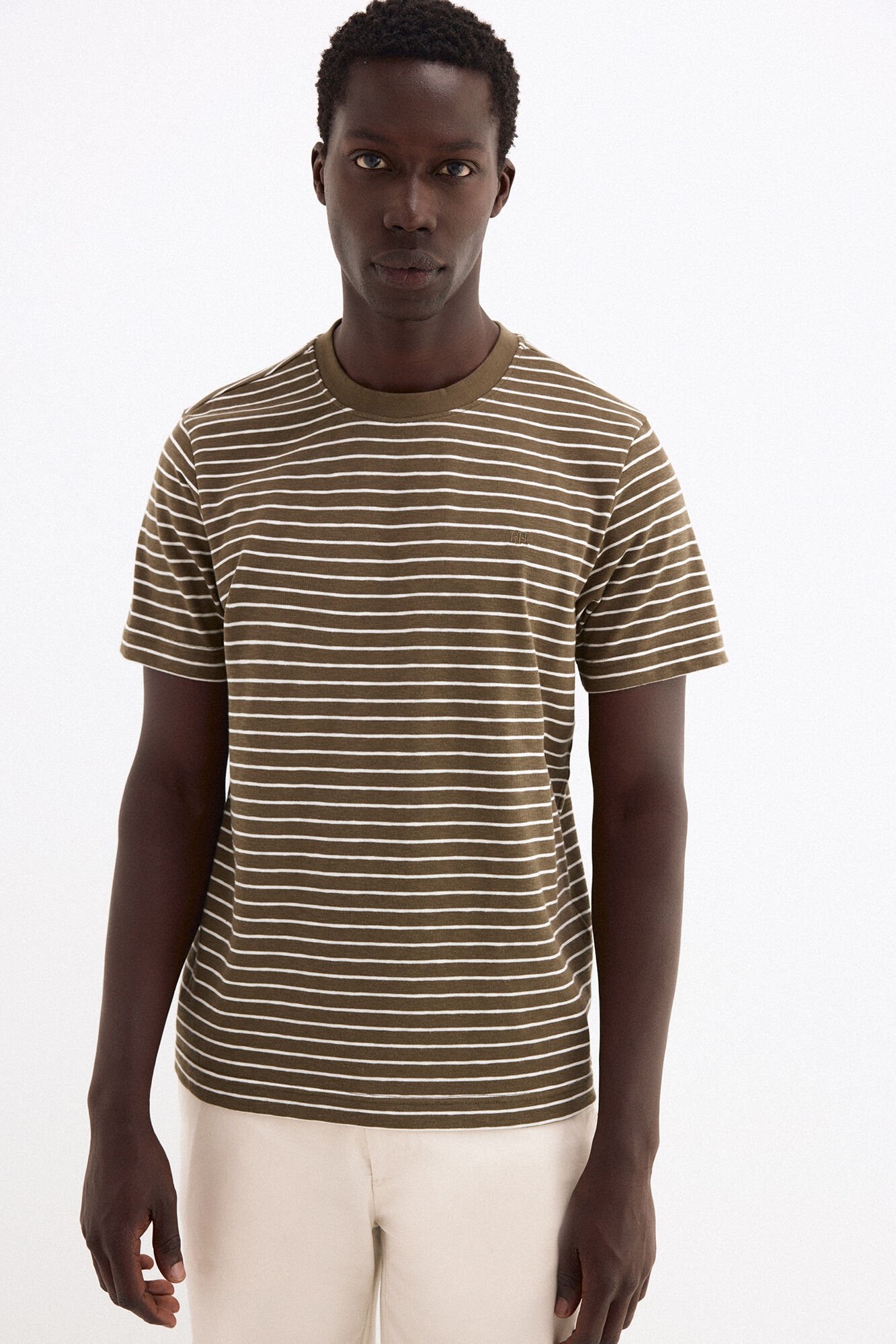 Pedro del Hierro T-shirt de riscas