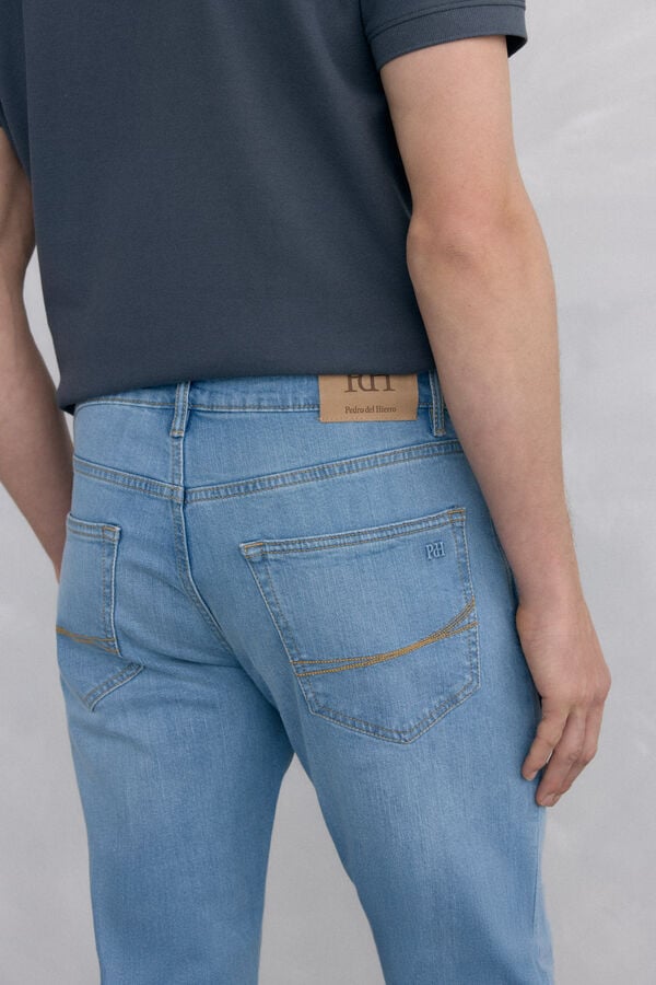 Pedro del Hierro Slim fit jeans Blue