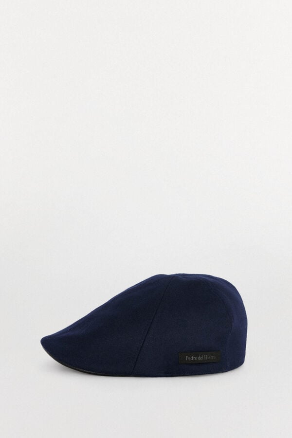 Pedro del Hierro classic textile cap Blue
