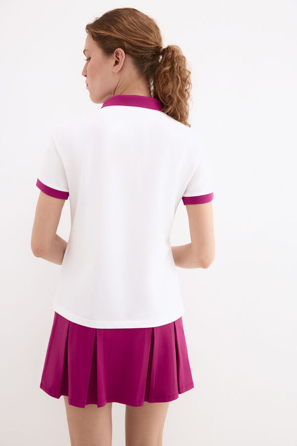 Pedro del Hierro Polo manga curta Branco